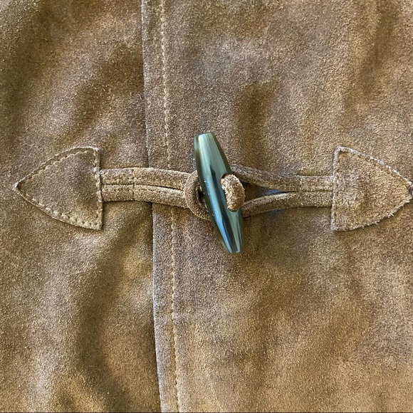 J.Crew Men’s 100% Leather Long Coat / Jacket Size XLT - Picture 7 of 10